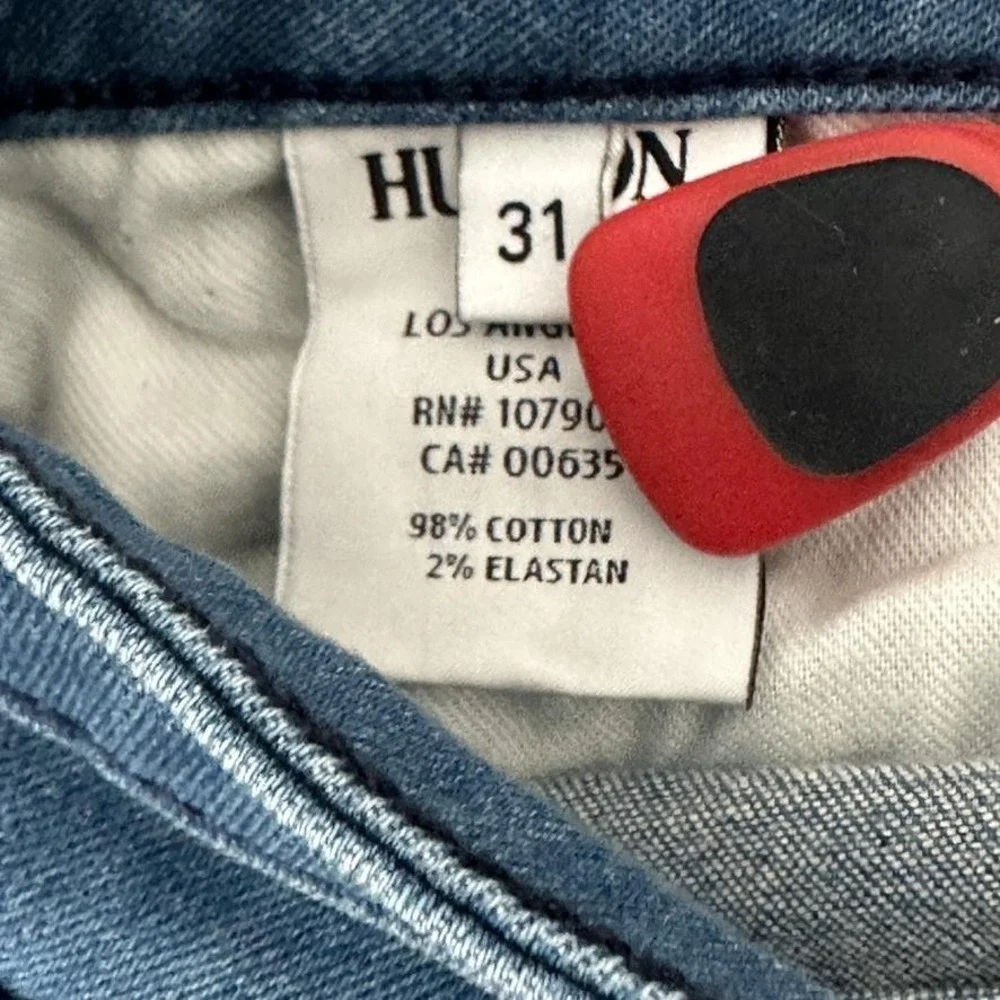 Hudson Jeans Womens 31 Flare Bootcut‎ Low Rise Stretch Denim Y2K USA Made - Picture 4 of 13